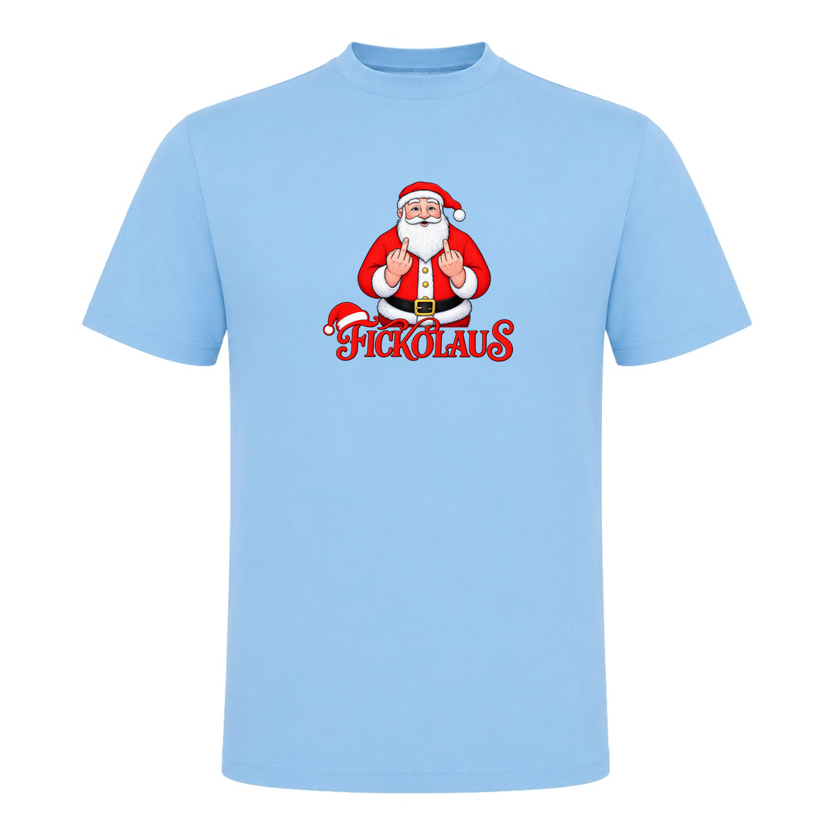 Unisex T-Shirt Fickolaus - Sky Blue