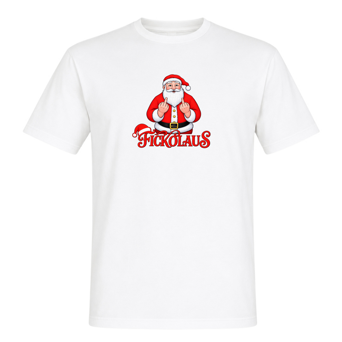 Unisex T-Shirt Fickolaus - White