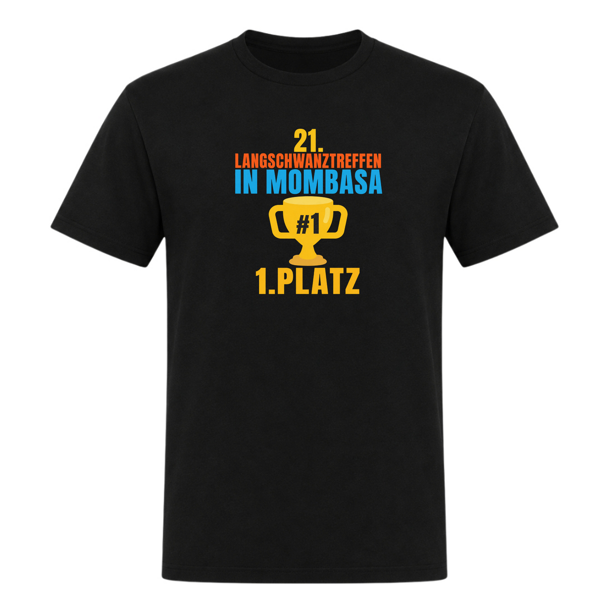 Unisex T-Shirt Mombasa - Deep Black