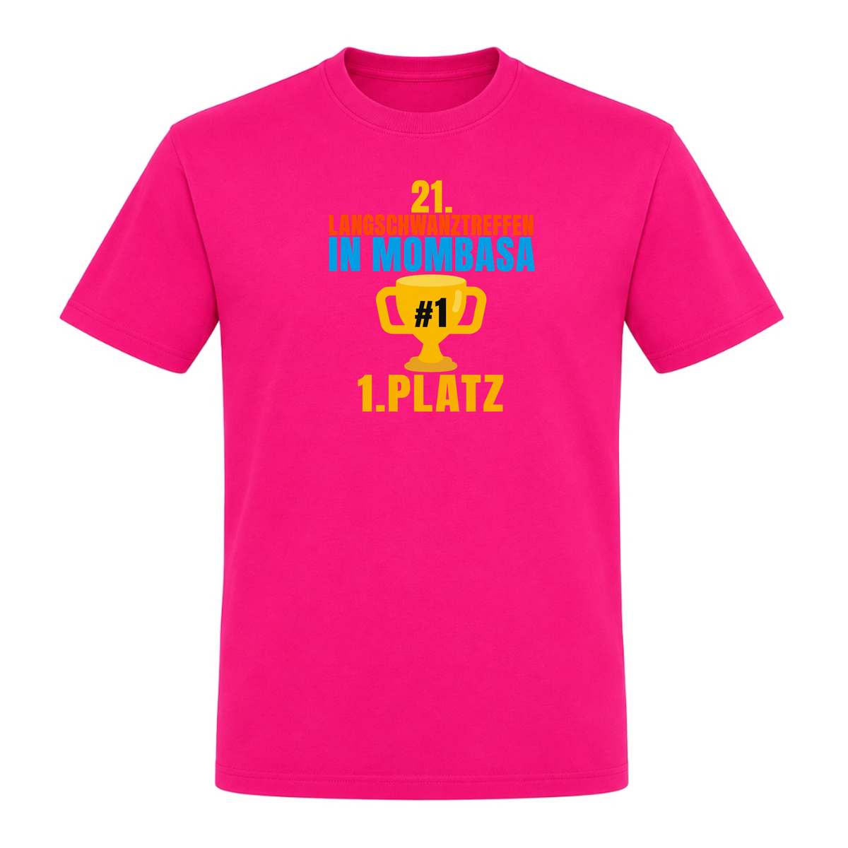 Unisex T-Shirt Mombasa - Fuchsia