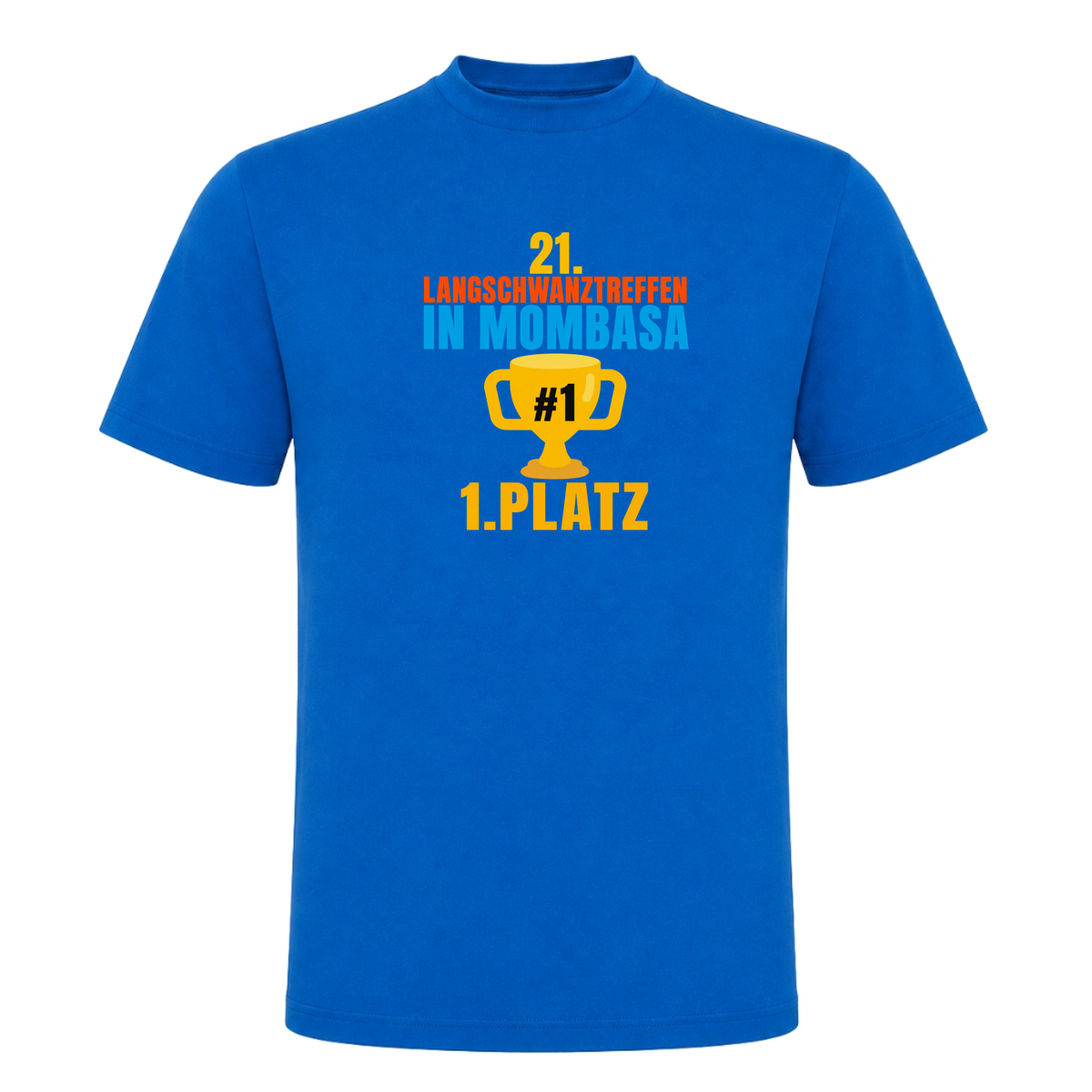 Unisex T-Shirt Mombasa - Royal Blue 241