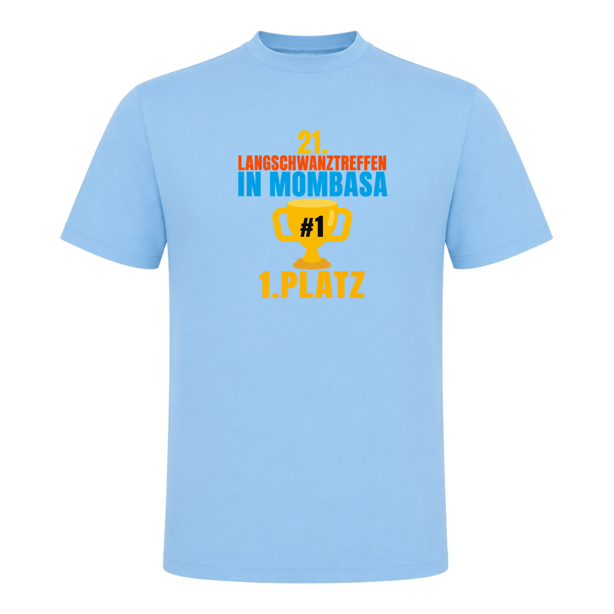 Unisex T-Shirt Mombasa - Sky Blue