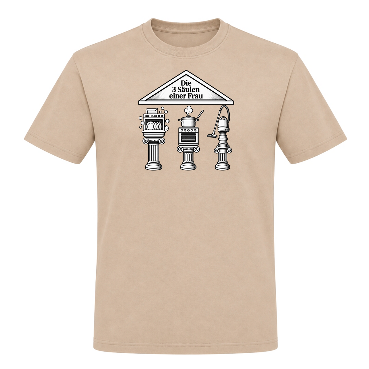 Unisex T-Shirt Die 3 Säulen einer Frau - Rope