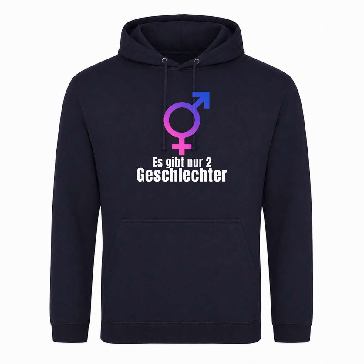 Unisex Hoodie 2 Geschlechter - French Navy