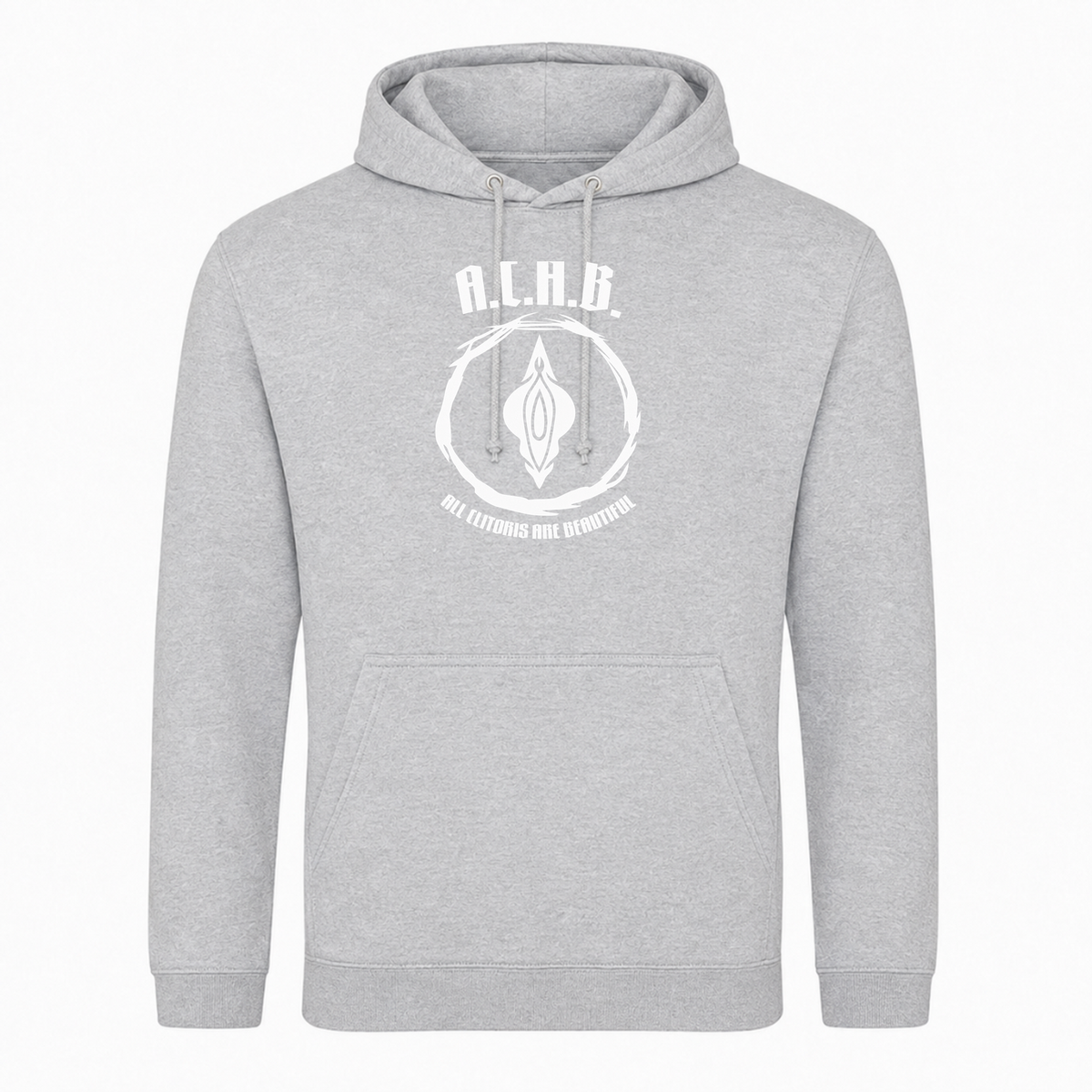 All Clitoris are Beautiful - Unisex Hoodie -  Heather Grey