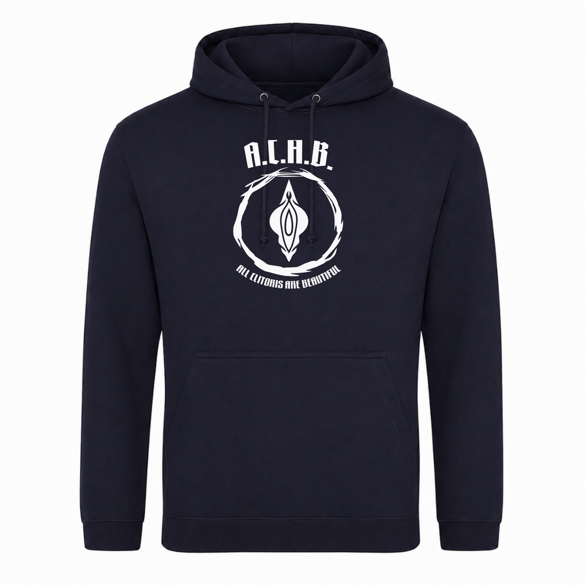 All Clitoris are Beautiful - Unisex Hoodie - French Navy