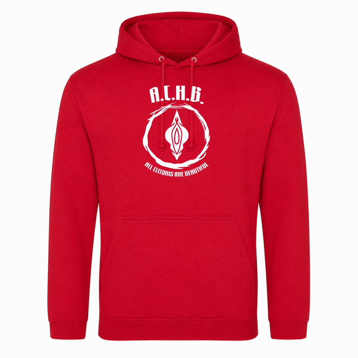 All Clitoris are Beautiful - Unisex Hoodie - rot