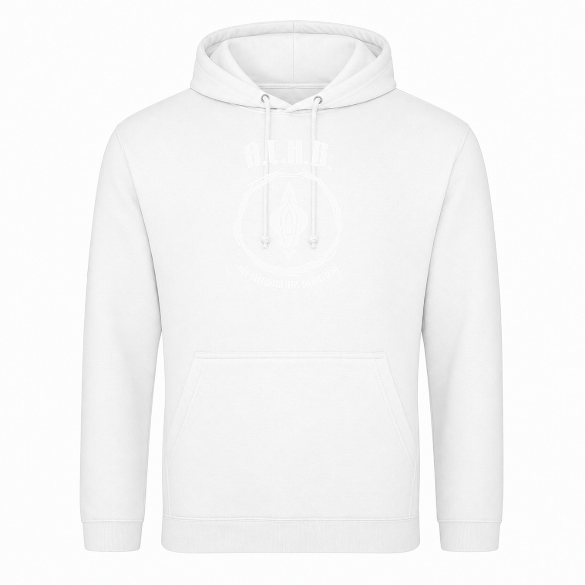 All Clitoris are Beautiful - Unisex Hoodie - Weiß