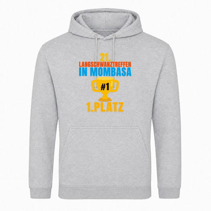 Unisex Hoodie Mombasa -  Heather Grey