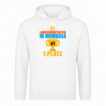 Unisex Hoodie Mombasa - Weiß