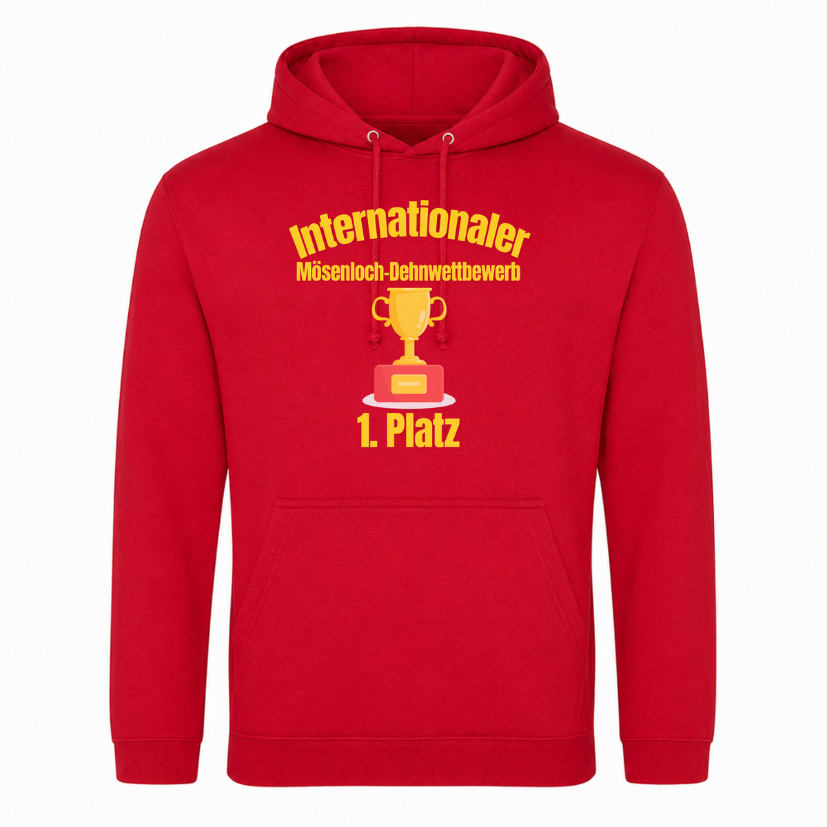 Unisex Hoodie Mösenloch Wettbewerb - rot