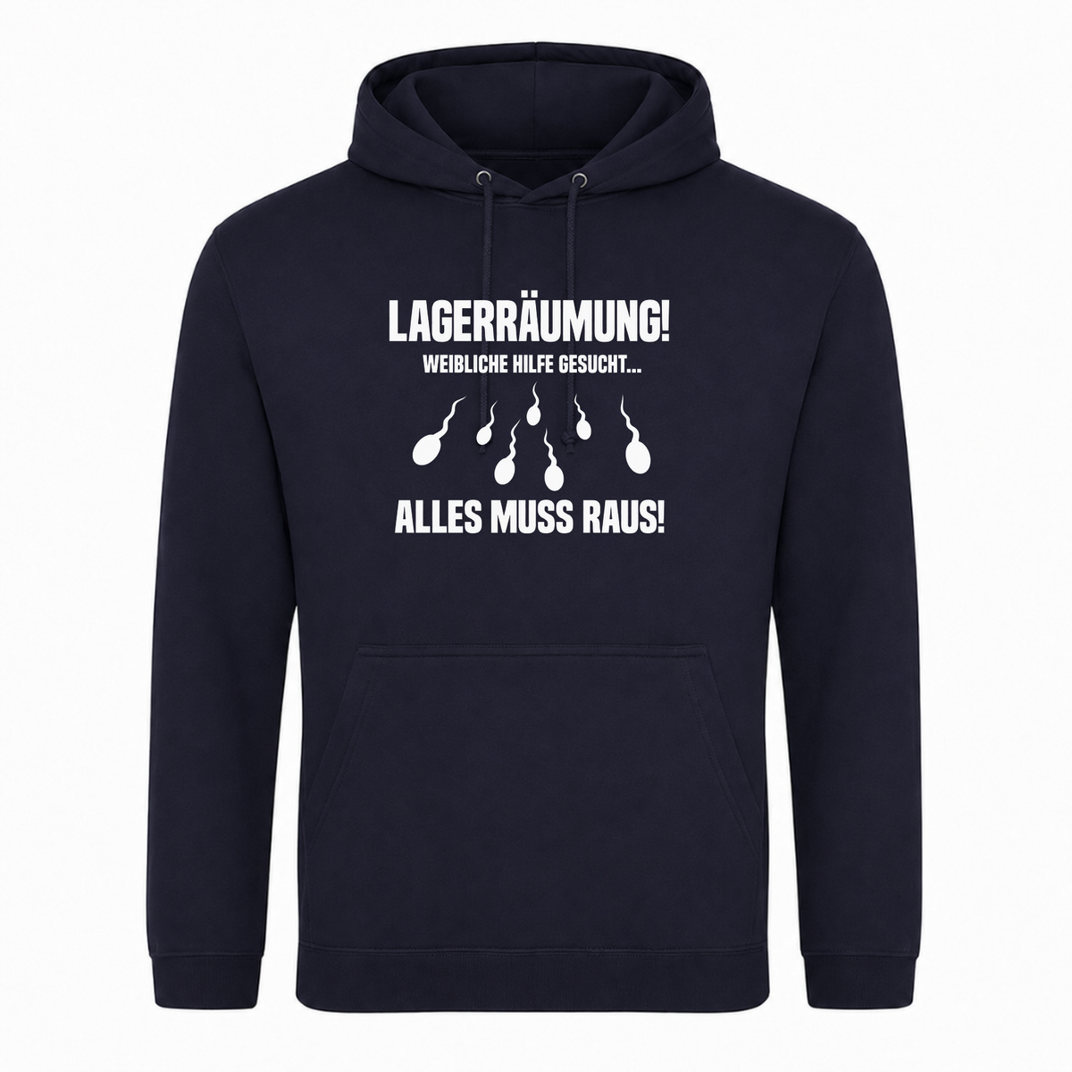 Unisex Hoodie Lagerräumung - French Navy
