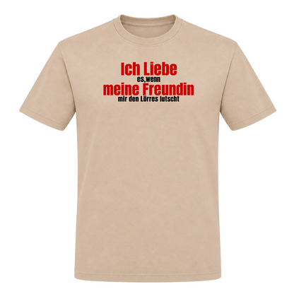 Unisex T-Shirt Ich Liebe meine Freundin - Rope