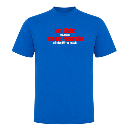 Unisex T-Shirt Ich Liebe meine Freundin - Royal Blue 241