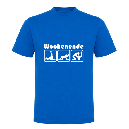 Unisex T-Shirt Wochenende - Royal Blue 241