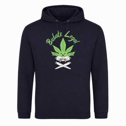 Unisex Hoodie Bubatz Legal - French Navy