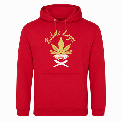 Unisex Hoodie Bubatz Legal - rot