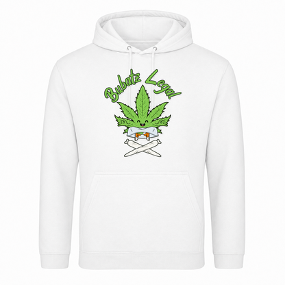 Unisex Hoodie Bubatz Legal - Weiß