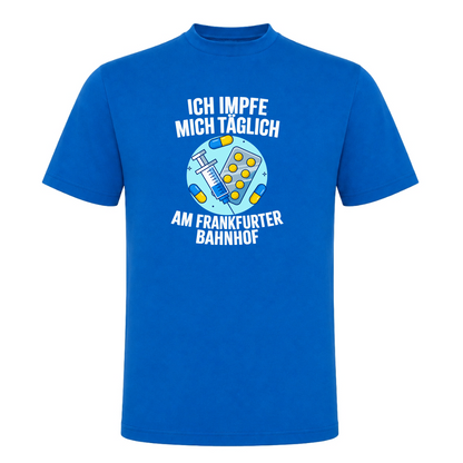 Unisex T-Shirt Impfen - Royal Blue 241