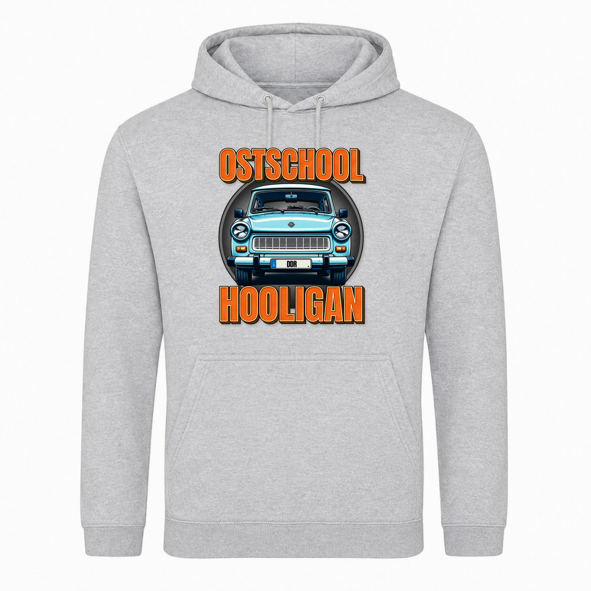 Unisex Hoodie Ostschool Hooligan -  Heather Grey