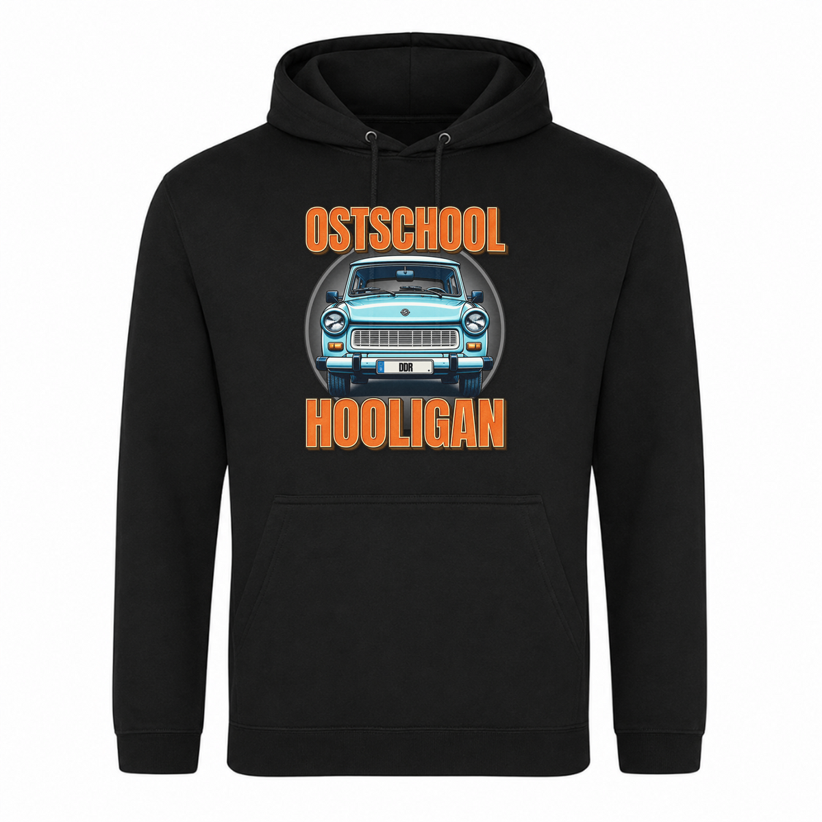 Unisex Hoodie Ostschool Hooligan - Schwarz