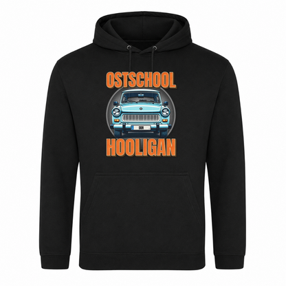 Unisex Hoodie Ostschool Hooligan - Schwarz