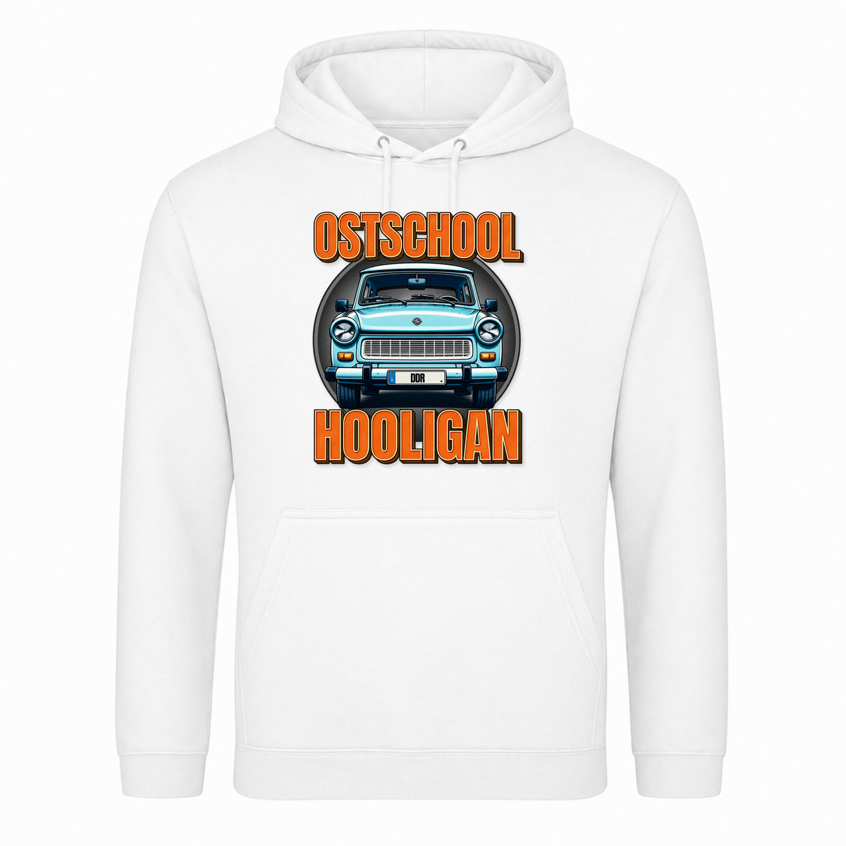 Unisex Hoodie Ostschool Hooligan - Weiß