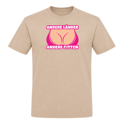 Unisex T-Shirt Andere Länder Andere Titten - Rope