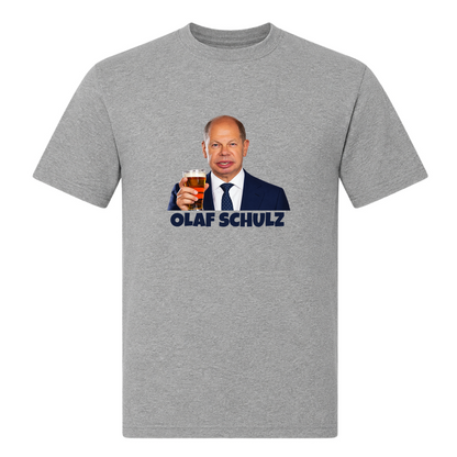 Unisex T-Shirt Olaf Schulz - Grey Melange