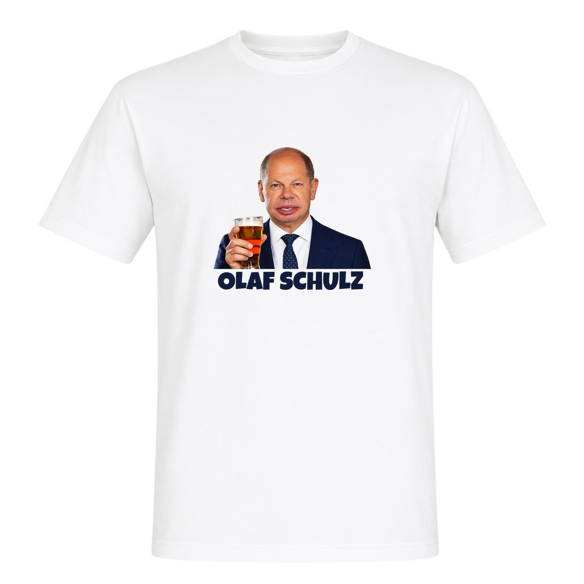 Unisex T-Shirt Olaf Schulz - White