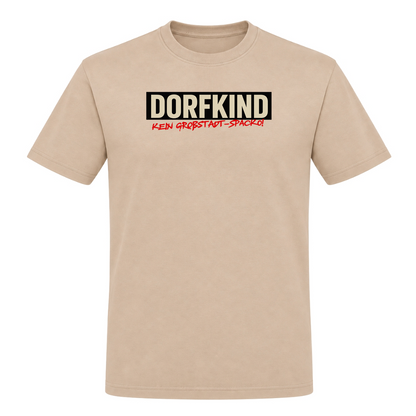 Unisex T-Shirt Dorfkind, Kein Großstadt-Spacko! - Rope