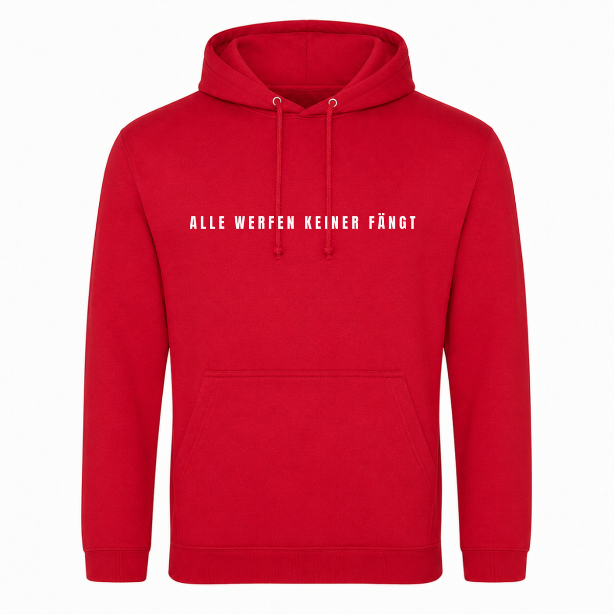 Alle werfen keiner fängt - Unisex Hoodie - rot