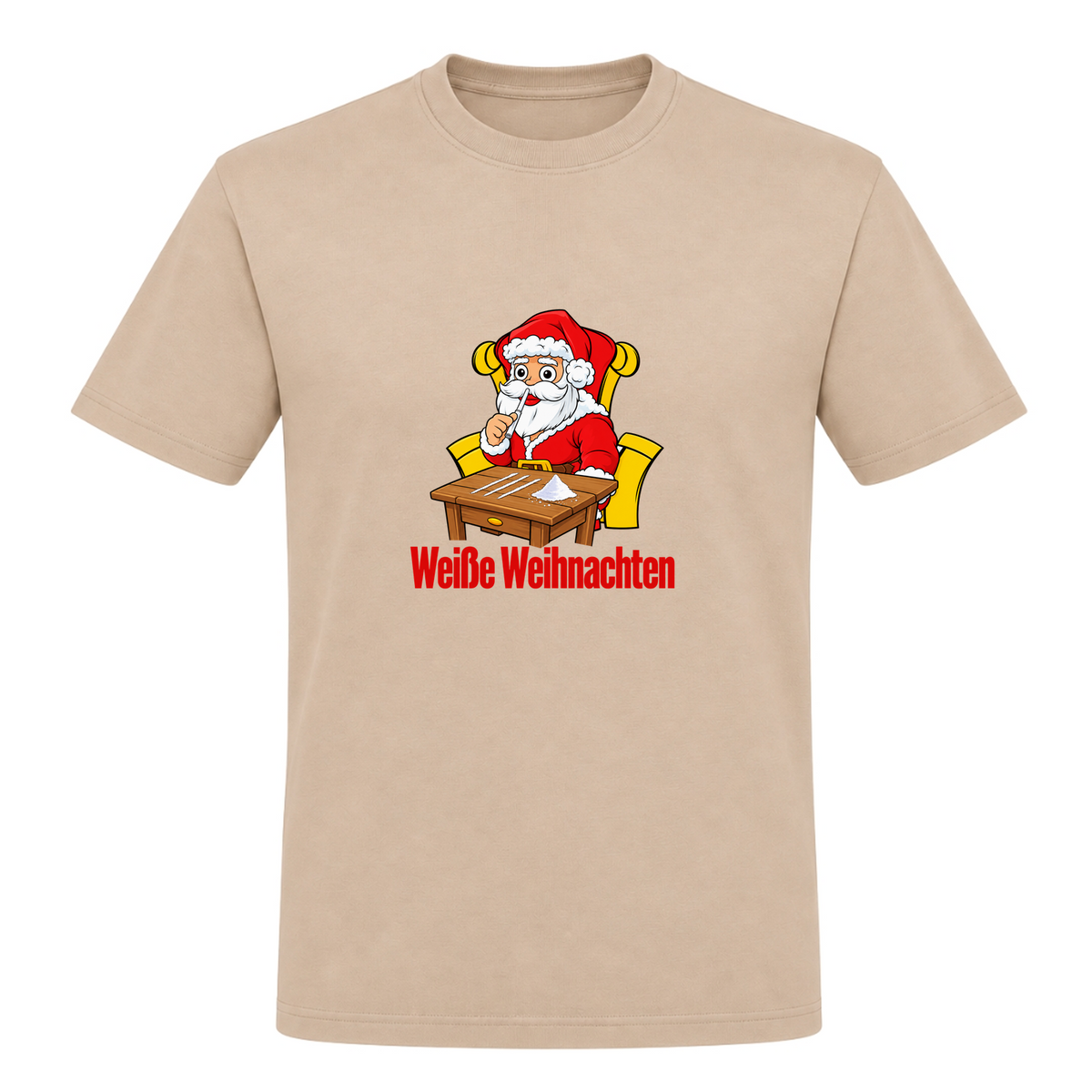 Unisex T-Shirt Weiße Weihnachten - Rope