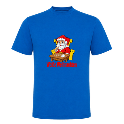Unisex T-Shirt Weiße Weihnachten - Royal Blue 241