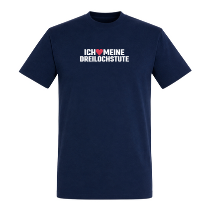 Unisex T-Shirt Dreilochstute - French Navy