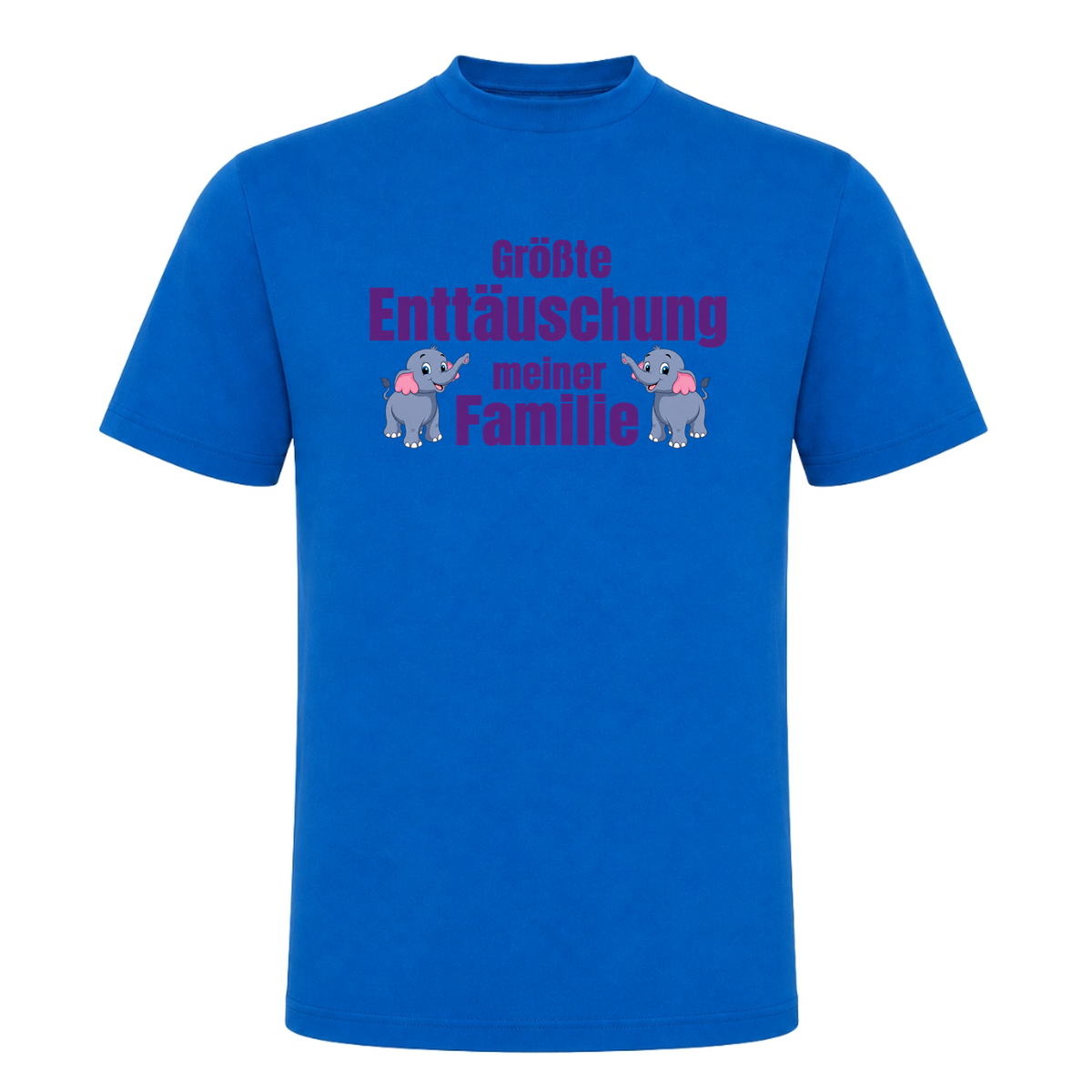 Unisex T-Shirt Enttäuschung der Familie - Royal Blue 241
