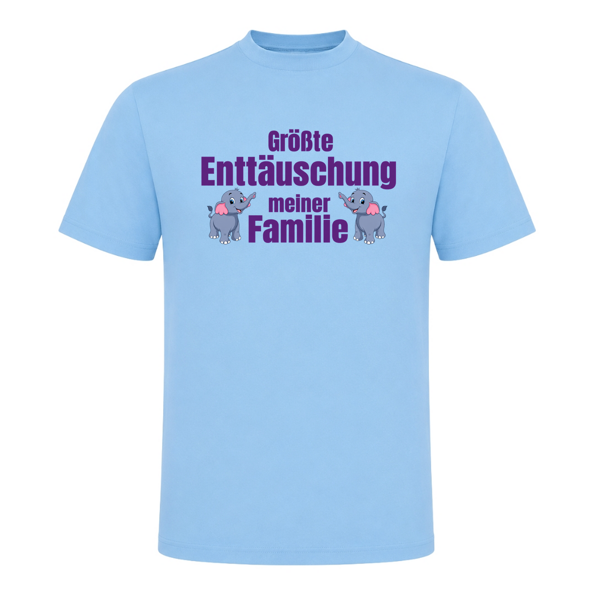 Unisex T-Shirt Enttäuschung der Familie - Sky Blue