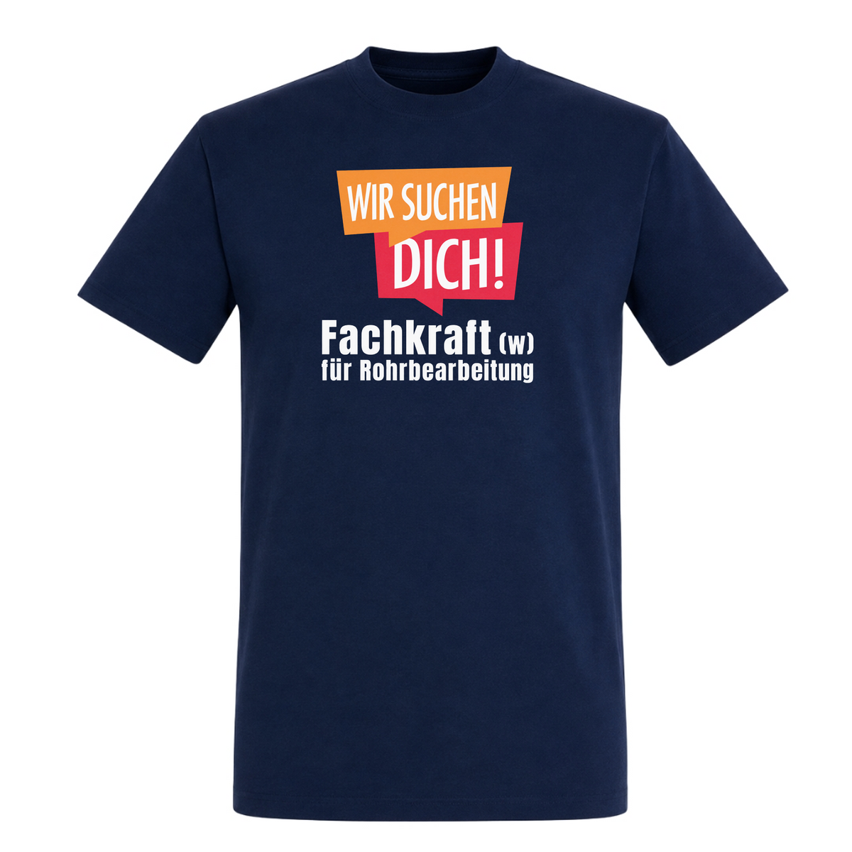 Unisex T-Shirt Fachkraft für Rohrbearbeitung - French Navy