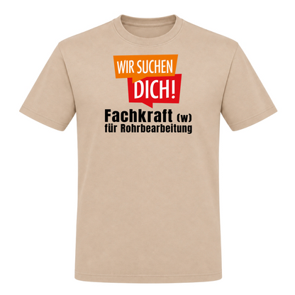 Unisex T-Shirt Fachkraft für Rohrbearbeitung - Rope