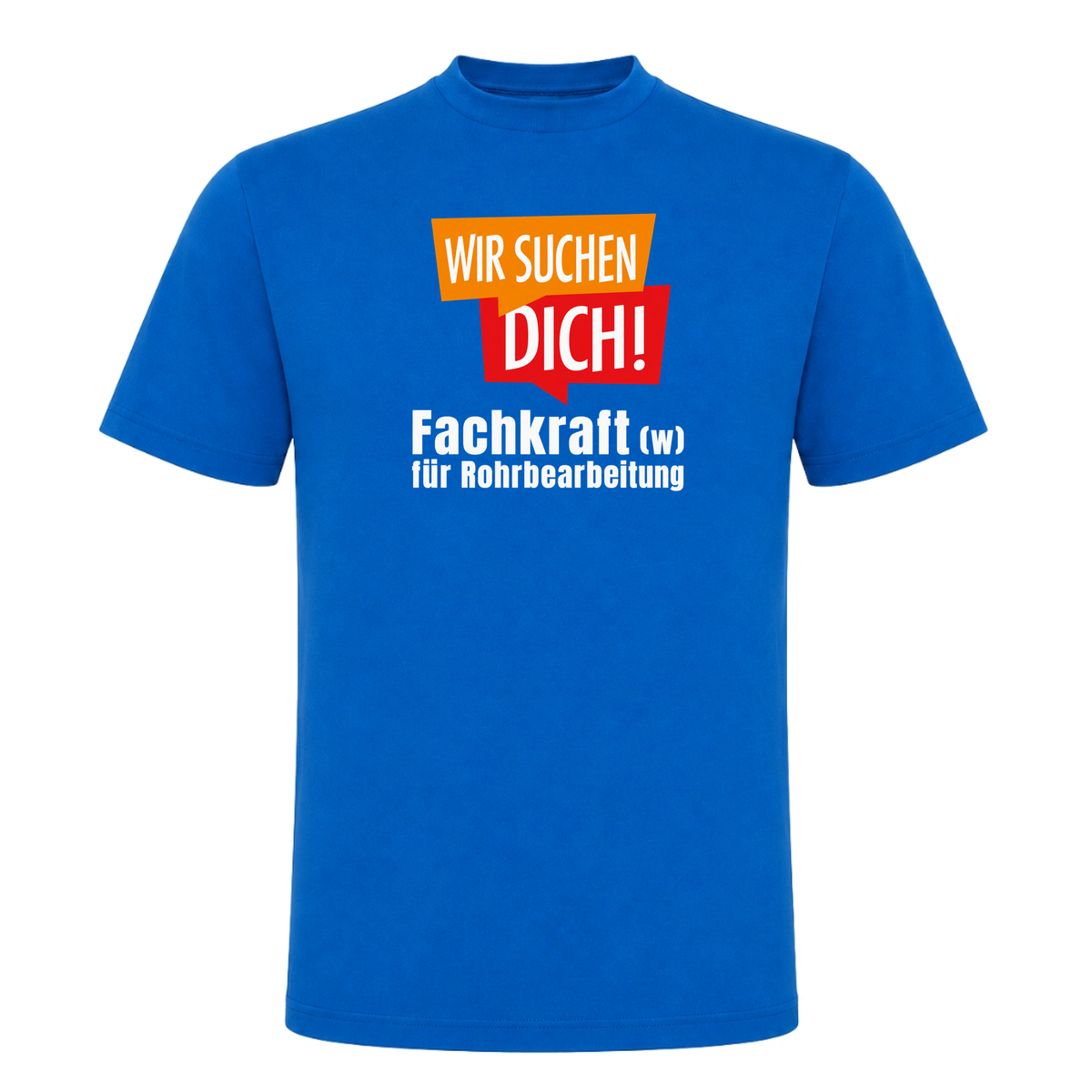 Unisex T-Shirt Fachkraft für Rohrbearbeitung - Royal Blue 241