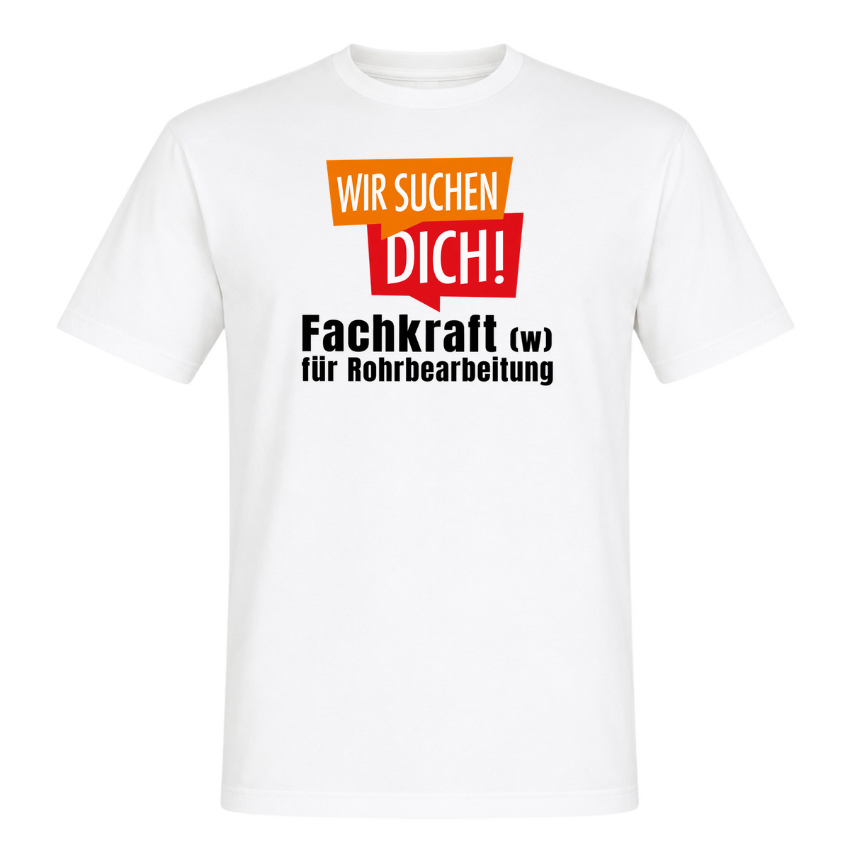 Unisex T-Shirt Fachkraft für Rohrbearbeitung - White