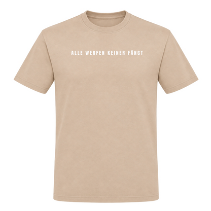 Unisex T-Shirt Alle werfen keiner fängt - Rope