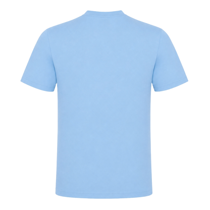 Unisex T-Shirt Alle werfen keiner fängt - Sky Blue - Rueckseite