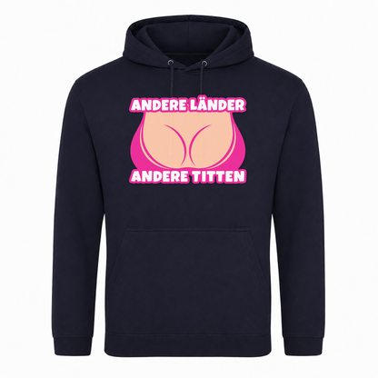 Andere Länder Andere Titten Unisex Hoodie - French Navy