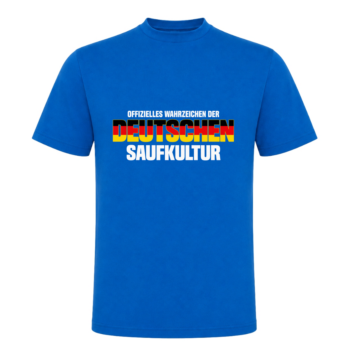 Unisex T-Shirt Wahrzeichen der Deutschen Saufkultur - Royal Blue 241