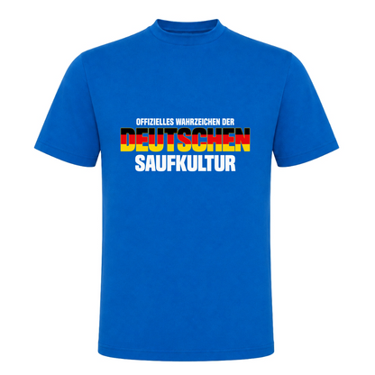 Unisex T-Shirt Wahrzeichen der Deutschen Saufkultur - Royal Blue 241