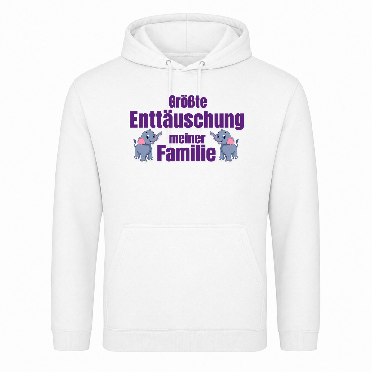 Unisex Hoodie Enttäuschung der Familie - Weiß