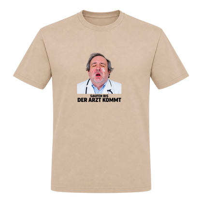 Unisex T-Shirt Saufen bis der Arzt kommt - Rope