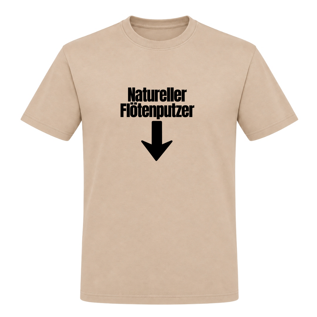 Unisex T-Shirt Natureller Flötenputzer - Rope