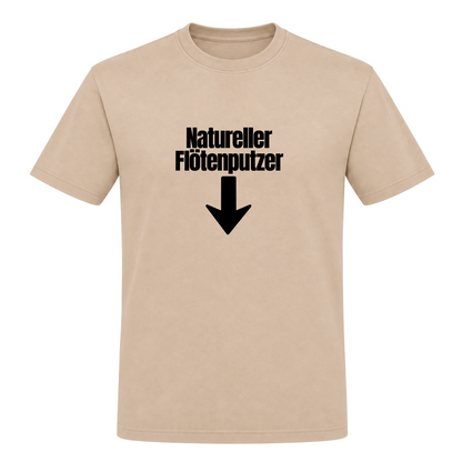 Unisex T-Shirt Natureller Flötenputzer - Rope